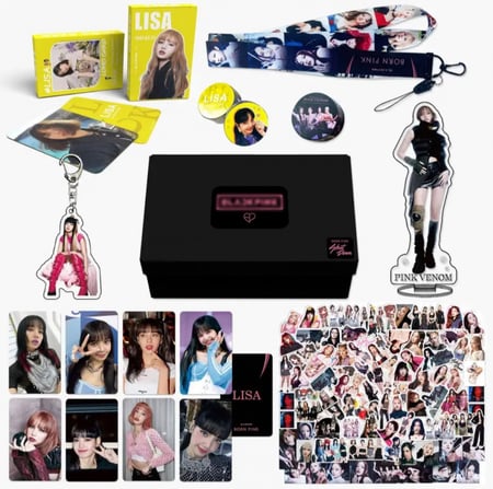 Black pink Lisa box
