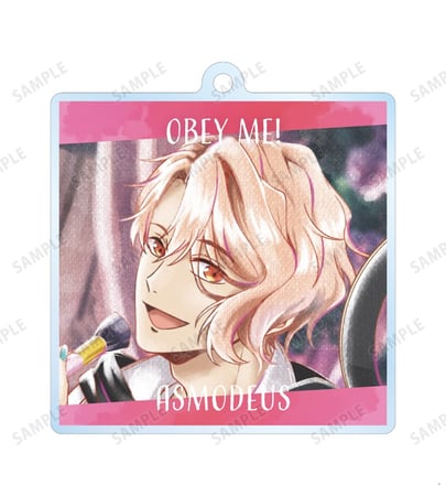 Obey me Asmodeus keychain | ميدالية اوبي مي