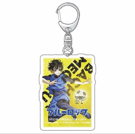 Meguru Bachira keychain