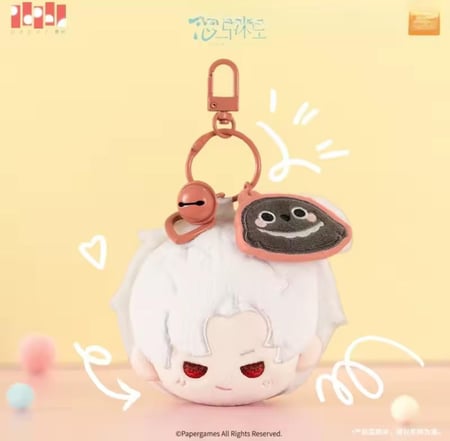 Love and deepspace plushies keychain official | مجموعة دمى ميداليات الأصلية