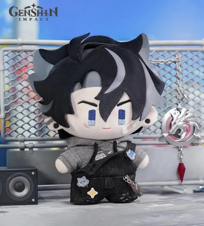 Official Genshin Impact miHoYo Wriothesley | ميهويو دمية لطيفة ريزلي الاصلية