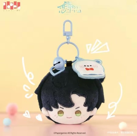 Love and deepspace plushies keychain official | مجموعة دمى ميداليات الأصلية