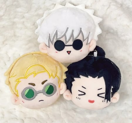 ميدالية دمية لطيفة جوجيتسو كايسن  | jujutsu kaisen plushie chain