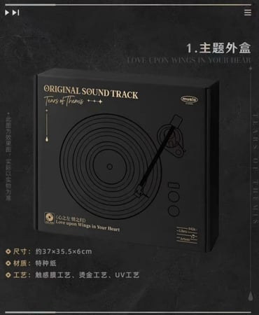 Tears Of Themis Original MiHoYo Arthem Sound Track Vinyl OST box | مجموعة بوكس ميهويو اوست ميوزك الاصلي