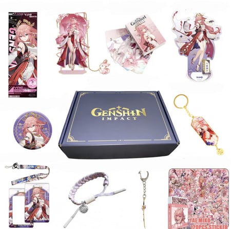 بوكس قنشن امباكت ياي ميكو | genshin impact box Yae miko