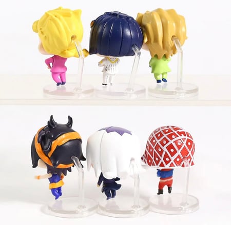بوكس فقرات لطيفة مغامرات جوجو الجزء الخامس | small box figure dojo bizarre adventure part five