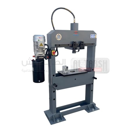 SP-20M ELECTRICAL ONLY H-TYPE HYDRAULIC PRESS with MOVABLE HEAD  مكبس هيدرولك كهرباء فقط / ثقيل / راس متحرك 20 طن
