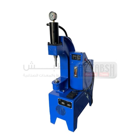 YYM06-11 LOW RIVET MACHINE + Small tool kits / 380V 60HZ 3Phase مكبس قماشات هيدروليك كهربائي