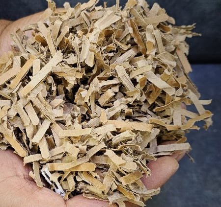 ورق كرتون مفروم