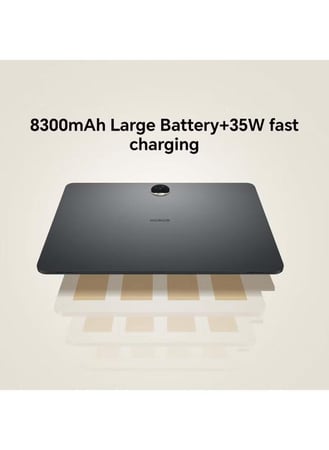 Honor - تابلت باد 9 بسعة 256جيجا مع لوحة المفاتيح - رمادي