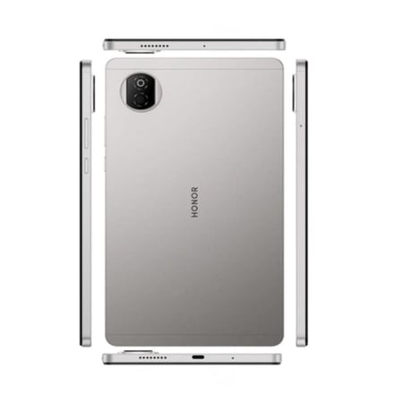 Honor - تابلت باد X7 بسعة 128 جيجا مع غطاء حماية - رمادي