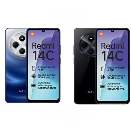 Xiaomi - ريدمي (14c) - 256 جيجابايت رام 4 جيجابايت - متعدد الألوان