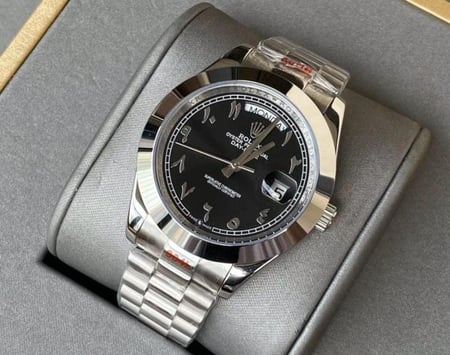 ساعة رولكس أويستر بربتشوال داي ديت مينا أسود