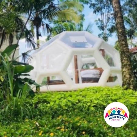 الخيمة الكروية الشفافة 4 متر * 4 متر