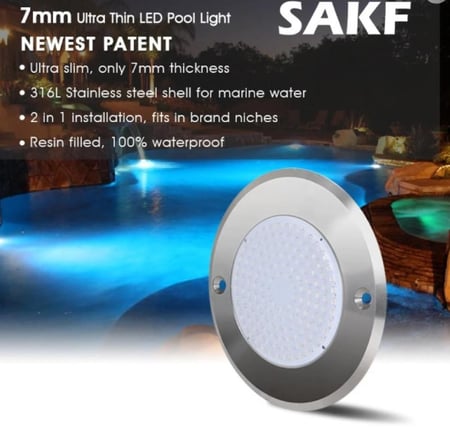 كشاف مسبح ستيل