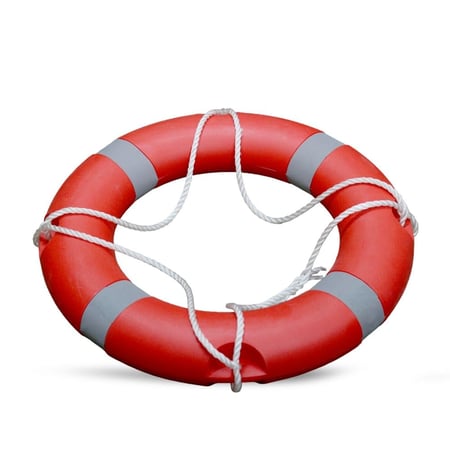 طوق نجاة بلاستيك