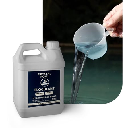 مصفي أتربة وملمع مياه المسبح