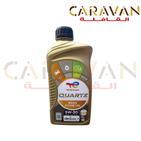 زيت محرك بنزين توتال 5W-30 لتر1