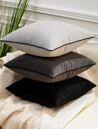 غطاء خدادية مخمل بعدة ألوان