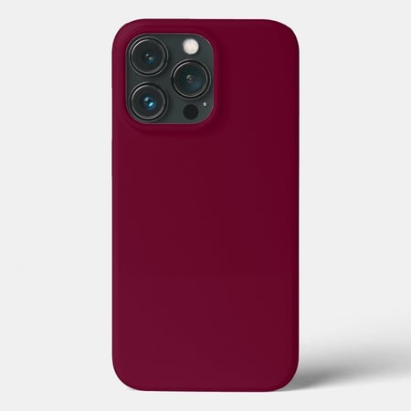 iPhone case burgundy