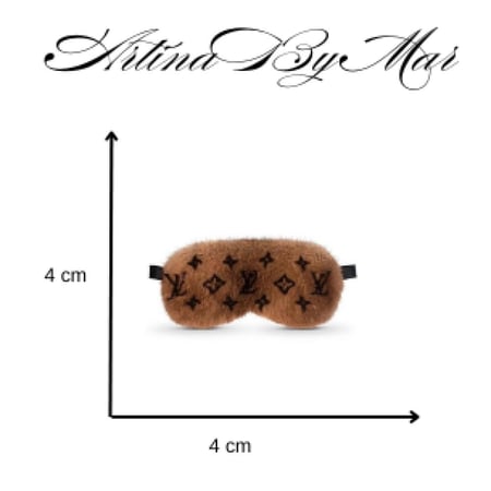 34- LOUIS VUITTON EYE MASK