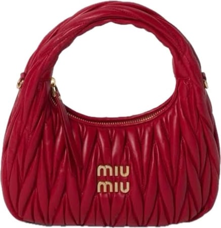 9 -Miu Miu Wander matelassé bag