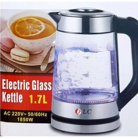 غلايه كهربائيه زجاجيه 1.7 لتر