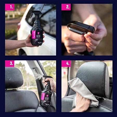 منظف وملمع للجلد من فلامنجو