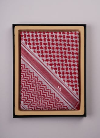 شماغ رواية احمر