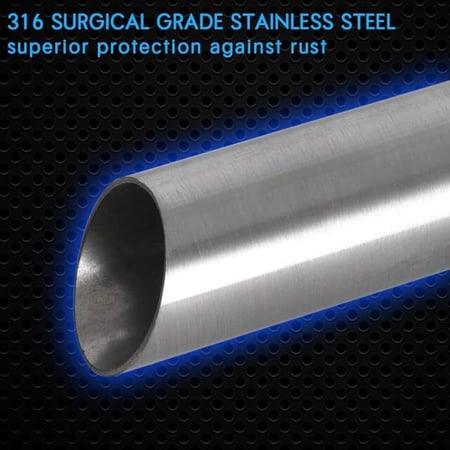 رأس نافورة جداري ستانلس ستيل 316