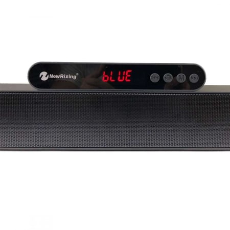 سبيكر بشاشة عرض ملونة مع ستاند للجوال موديل NR5017 ( لون أسود )