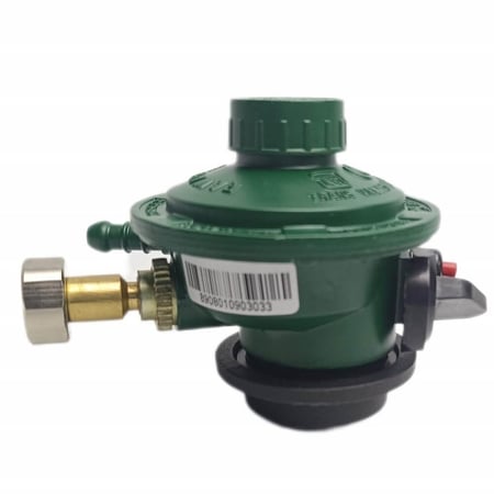 منظم غاز مع ساعة قياس