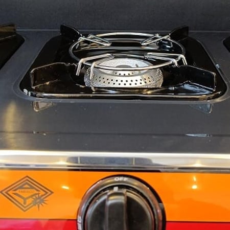 موقد 3 عيون استانلس استيل