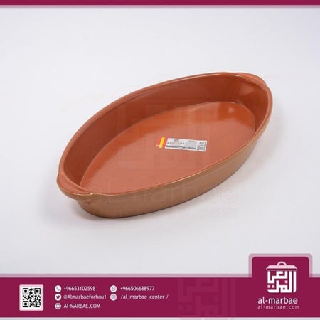 صينية فخار اسباني بيضاوي 40*24*5.5 سم