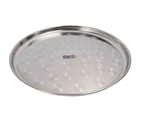 تباسي استيل منقوش هندي 30سم