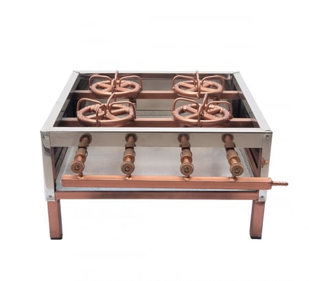 موقد كنافة 4 عين نحاس