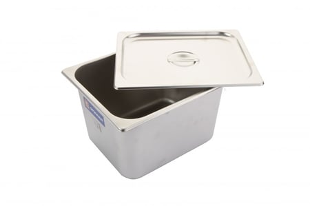 صواني حوض بغطاء استيل 1,2 ثقيل 27*33 سم