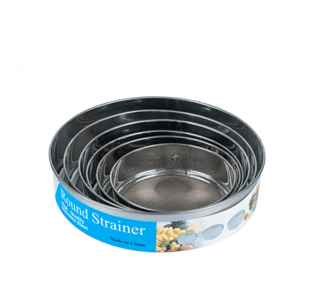 مجموعة مناخل استيل 6 حبة