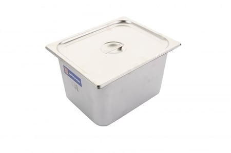 صواني حوض بغطاء استيل 1,2 ثقيل 27*33 سم