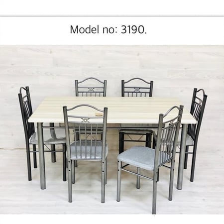 طاولة طعام 6 كراسي