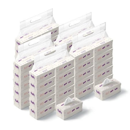 مناديل باهرة 200 منديل مفرد ناعم ومنقوش