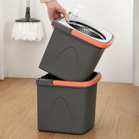 باهرة ممسحة الارضيات الدوارة المطورة مستطيل لتنظيف جميع الارضيات والجد