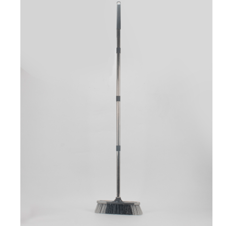 باهرة مجموعة فرش ومكنسة وجاروف لتنظيف جميع الارضيات والجدران - 5 قطع