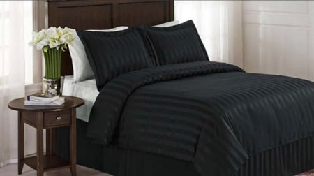 شرشف سرير  رمادي غامق جميع المقاسات