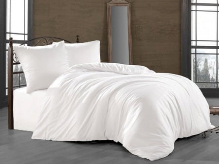 كيس لحاف VIP ساده 300غرزه VIP بدون الحشوه