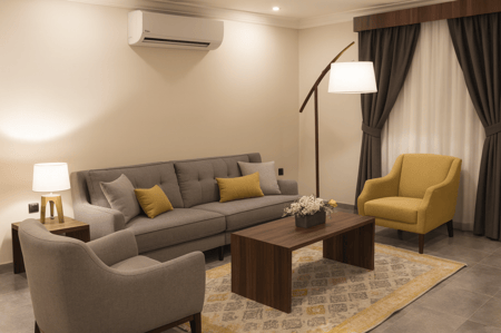 طقم كنب مودرن 5اشخاص