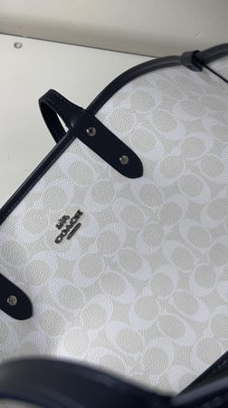 كوتش كحلي وابيض - دبل فيس