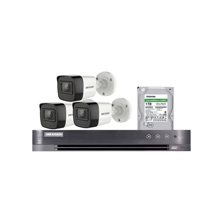 3 كاميرات 8 ميجا مع التركيب