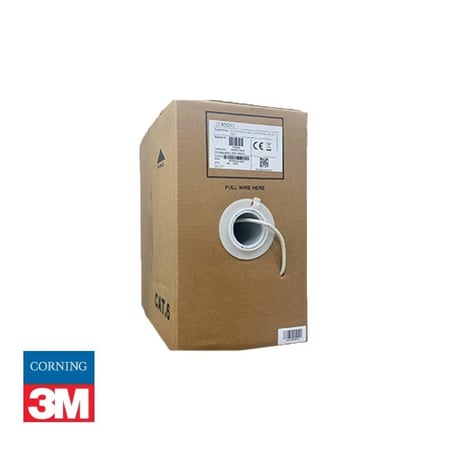 كيبل 3M Corning من نوع كات 6 للشبكة لفة بطول 305 متر