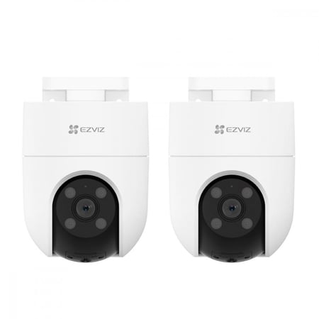 عدد 2 كاميرا مراقبة خارجية متحركة تعمل علي الواي فاي Ezviz H8C